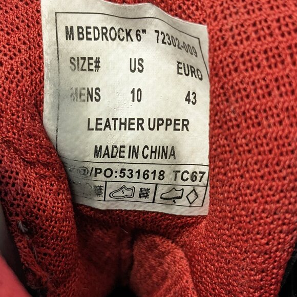 Bogs Bedrock 6" Waterproof Boots, Black, Men's 10 M - Picture 6 of 8